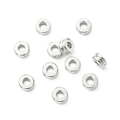 SHEGRACE Flat Round Brass Beads XGRPCU054-295P-1