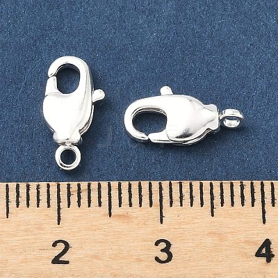 Brass Lobster Claw Clasps KK-H532-17C-S-1