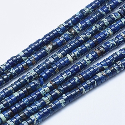 Natural Imperial Jasper Beads Strands G-J377-4mm-02-1