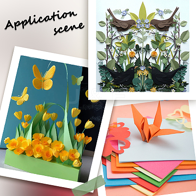 50Pcs A4 Craft Paper Cardstock DIY-SP0003-11F-1