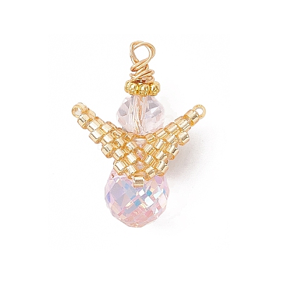Glass Pendants PALLOY-MZ00955-03-1