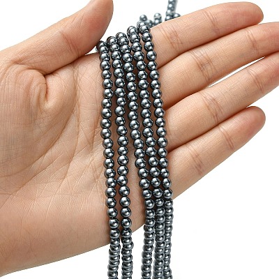 Grade A Glass Pearl Beads HY-J001-4mm-HX027-1