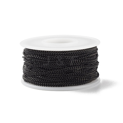 304 Stainless Steel Curb Chains CHS-E005-02EB-1
