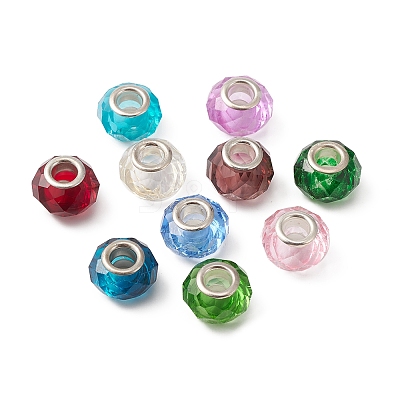 25Pcs Handmade Glass European Beads GLAA-FS0001-53-1