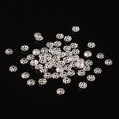 Brass Bead Caps EC134-P-1
