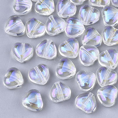 Transparent Glass Beads X-GLAA-N035-02-B01-1