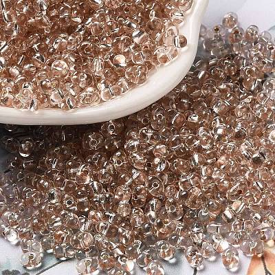 Baking Paint Glass Seed Beads SEED-K009-03B-07-1