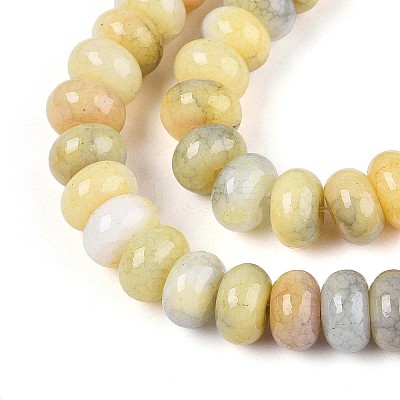 Glass Beads Strands GLAA-N059-5x8mm-33-1