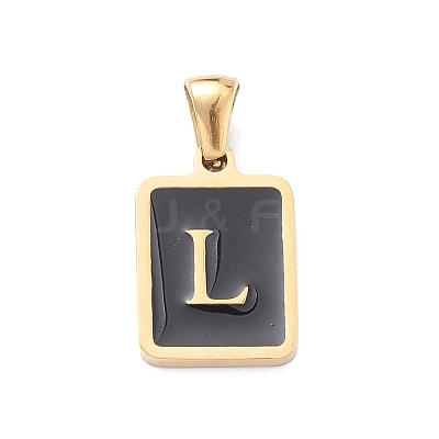 304 Stainless Steel Pendants STAS-R119-08G-L-1