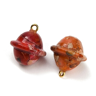 Dyedn Synthetic Imperial Jasper Pendants GG-CBAA20A-10G-02-1