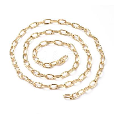 Brass Paperclip Chains CHC-G005-04G-1