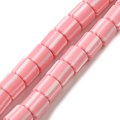 Polymer Clay Beads Strands CLAY-H006-01E-1