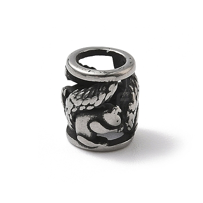 304 Stainless Steel Beads STAS-H238-08E-AS-1