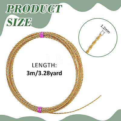3M Copper Beading Wire for Jewelry Making CWIR-WH0026-01C-G-1