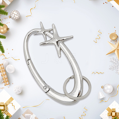 1Pc Alloy Spring Gate Rings FIND-SP0003-03C-1