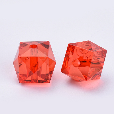 Transparent Acrylic Beads TACR-Q259-8mm-V12-1