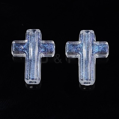Transparent Acrylic Beads OACR-N008-100-1