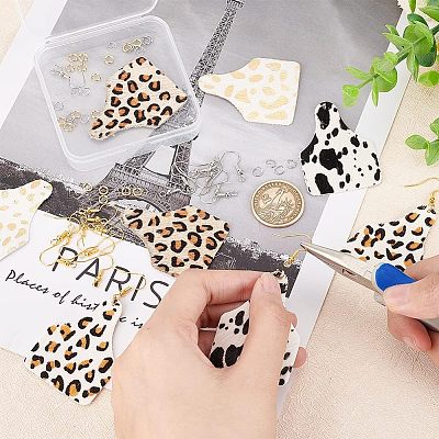 DIY Bottle Dangle Earring Making Kit DIY-OC0009-76-1