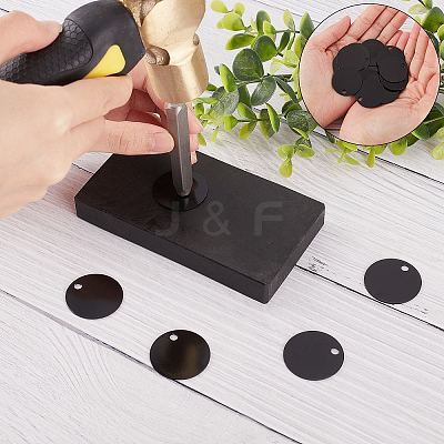 DIY Stamping Blank Tag Necklace Making Kit DIY-SC0020-83-1