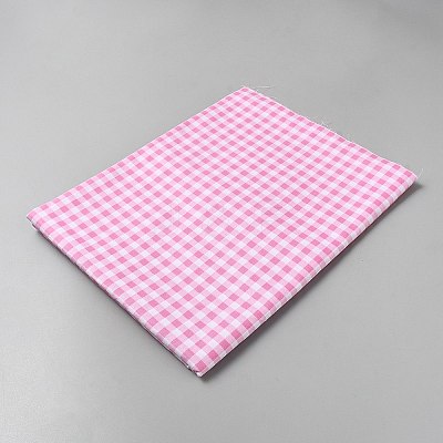 Tartan Cotton Fabric DIY-WH0816-562B-1