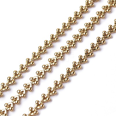 Ion Plating(IP) 304 Stainless Steel Cobs Chains CHS-H019-02G-1