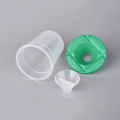 Children's No Spill Plastic Paint Cups TOOL-L006-08-1