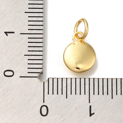 Rack Plating Brass Charms KK-I720-51G-05-1