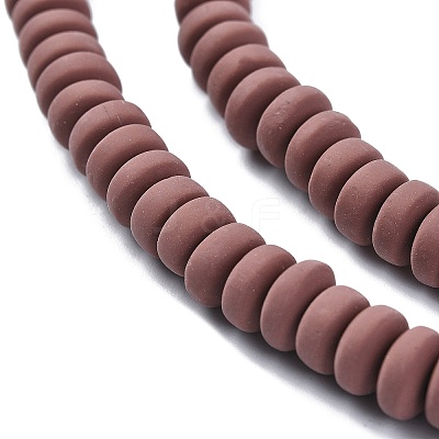 Handmade Polymer Clay Beads Strands LS-CLAY-N008-008-125-1