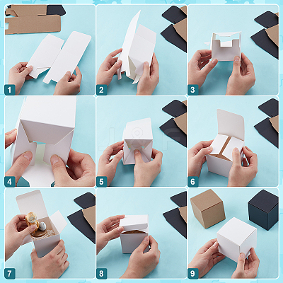 Cardboard Paper Packaging Boxes CON-WH0123-04C-02-1