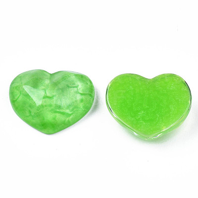 Transparent Resin Cabochons CRES-N031-003A-B02-1