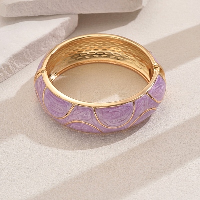 Zinc Alloy Hinged Bangles for Women HM0070-1-1