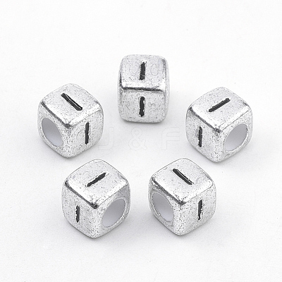 Plated Acrylic Beads PB43C9308-I-1