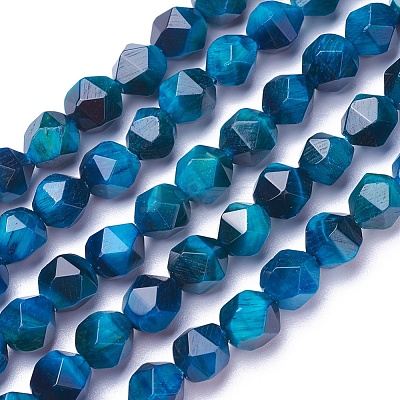 Natural Tiger Eye Beads Strands G-P424-A04-6mm-1