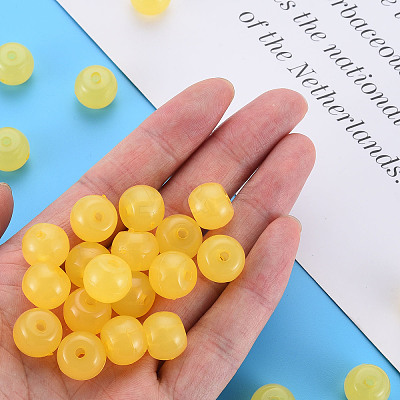 Imitation Jelly Acrylic Beads MACR-S373-14-EA07-1