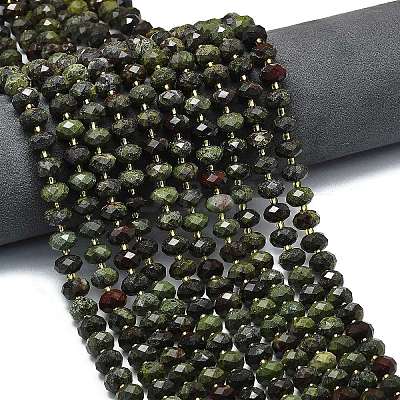 Natural Dragon Blood Beads Strands G-P573-A40-01-1