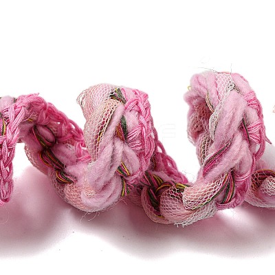 Polyester Crochet Lace Trim OCOR-Q058-20-1