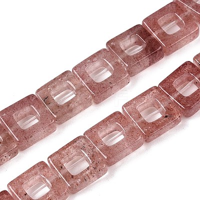 Natural Strawberry Quartz Beads Strands G-N342-103-1
