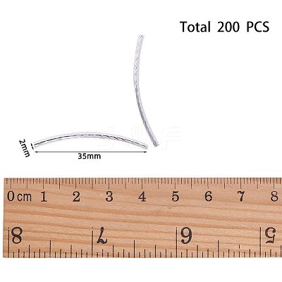 Brass Tube Beads KK-PH0036-17-1