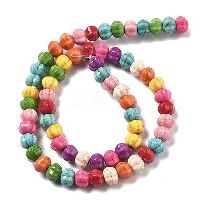 Synthetic Turquoise Beads Strands X-G-B140-D01-1