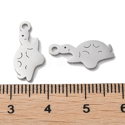 Non-Tarnish 304 Stainless Steel Pendants STAS-Q303-22P-1