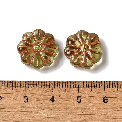 Transparent Lampwork Beads LAMP-P065-03A-07-1