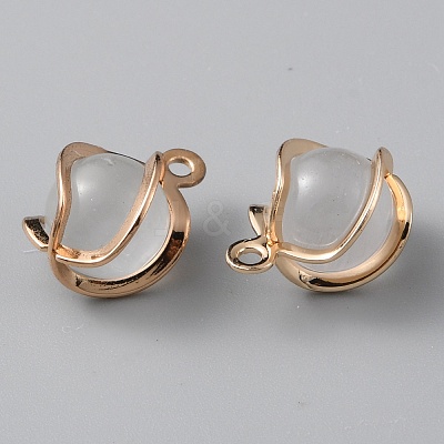 Resin Imitation Cat Eye Pendants KK-WH0045-78A-01-1