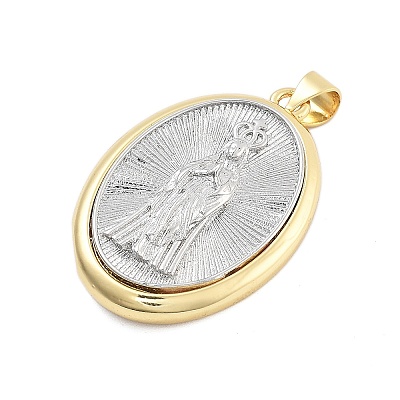 Long-Lasting Plated Brass Pendants KK-Q006-42G-01-1