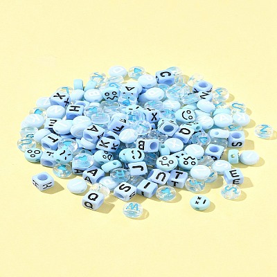 200Pcs Acrylic Beads SACR-FS0001-31-1