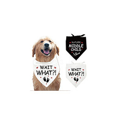 Cotton Dog's Kerchief AJEW-WH0592-001-1