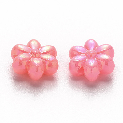 Opaque Acrylic Beads SACR-R250-16-1