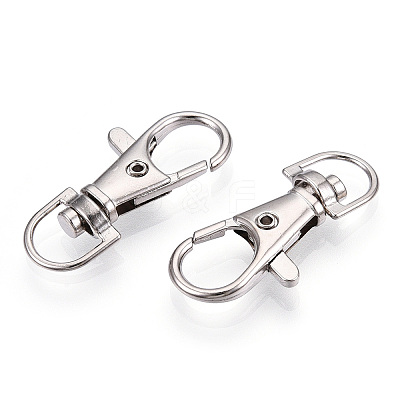 Alloy Swivel Lobster Claw Clasps FIND-T069-01C-P-1
