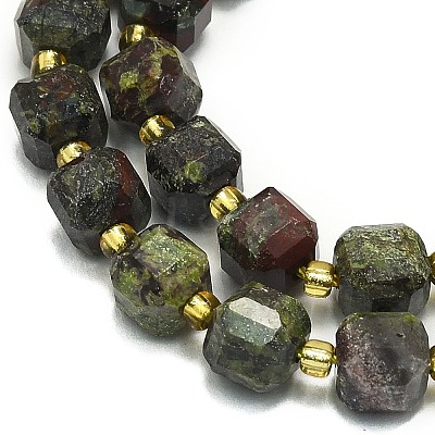 Natural Dragon Blood Beads Strands G-I376-D50-01-1