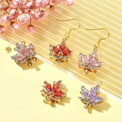 5Pcs 5 Styles Golden Plated Brass Box Clasps KK-CJ0002-22-1