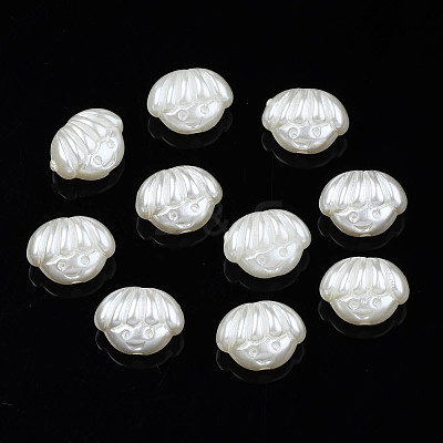 ABS Plastic Imitation Pearl Beads KY-S163-444-1